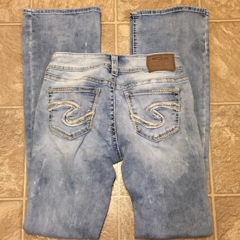Silver Suki Mid Boot Denimotion Jeans